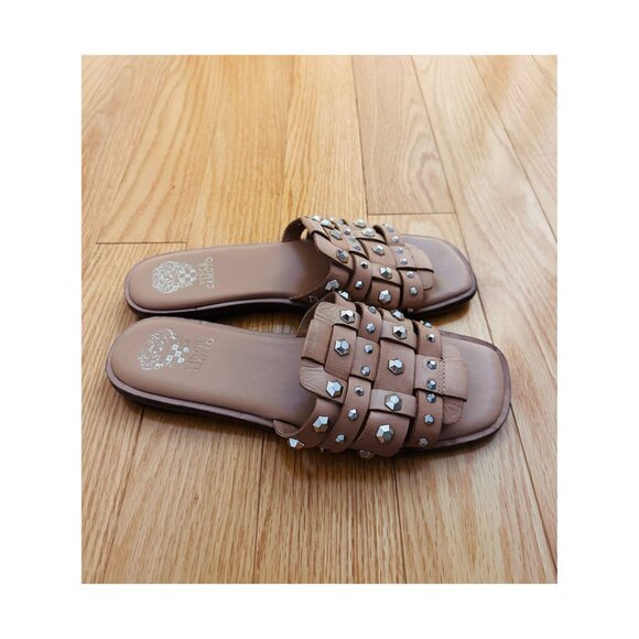 Vince Camuto Neverna Stud Slide Sandal - Picture 3 of 5